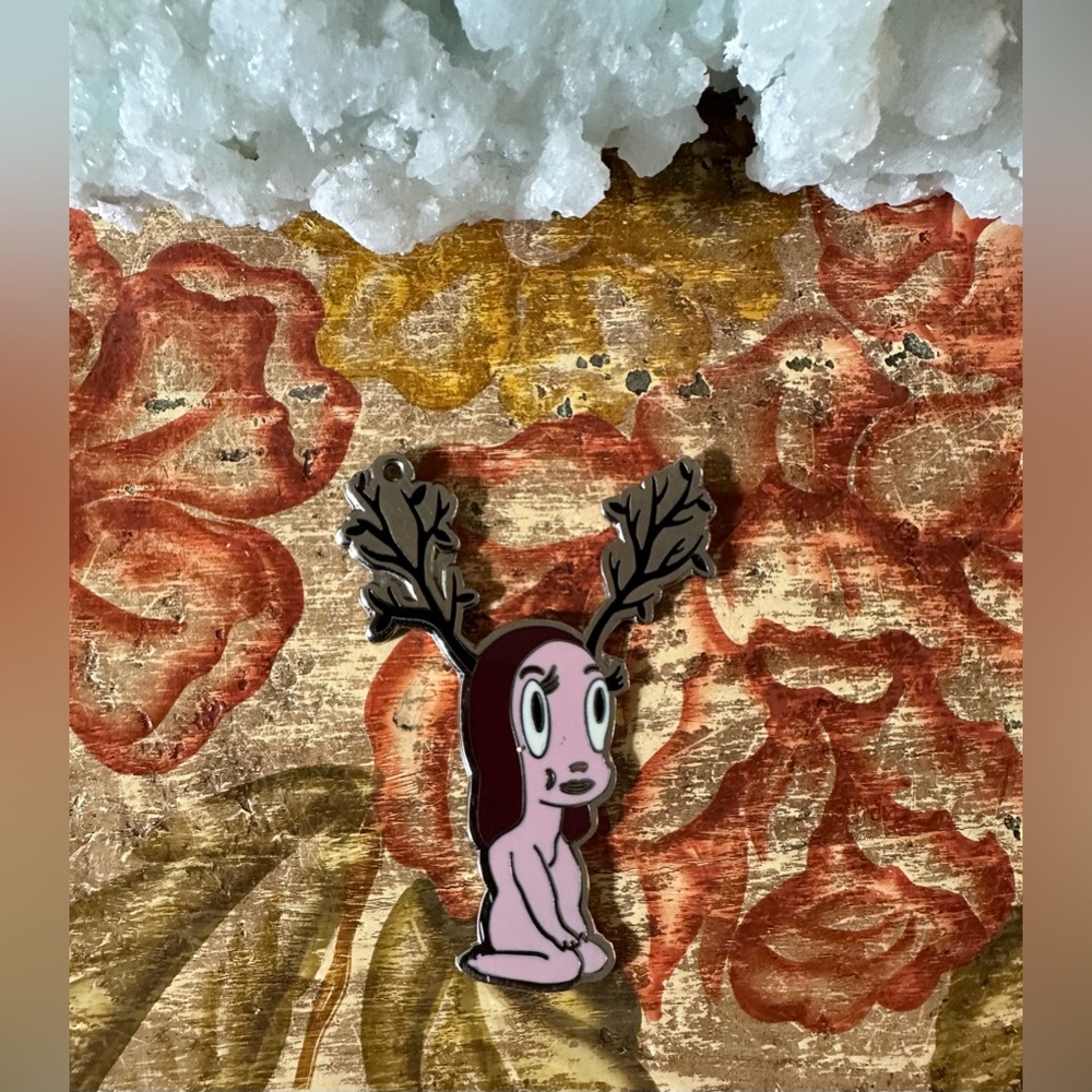 🦋Gary Baseman Venison Keychain